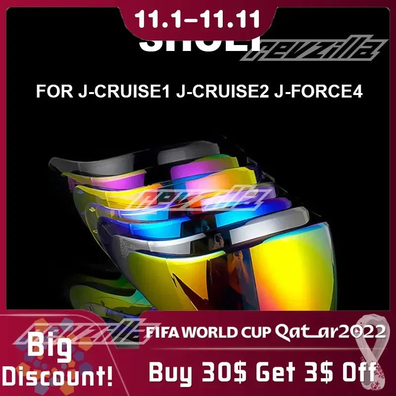 Козырек для мотоциклетного шлема SHOEI J-Cruise 1 2 J-Force 4 CJ-2 Casco Shield Viseria Capacete Moto линза