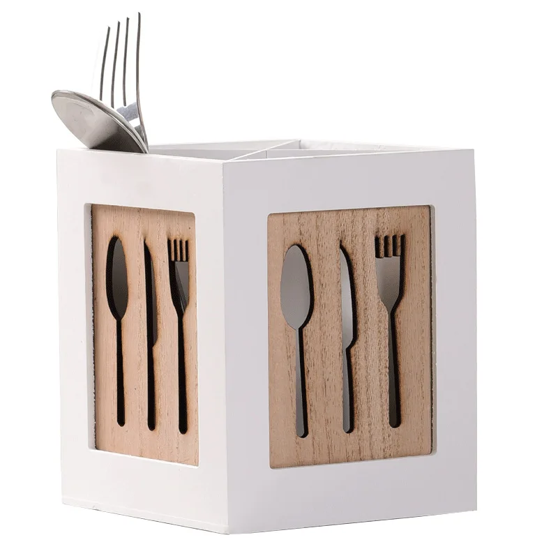 

Creative Cutlery Storage Holder Utensils Holder Drain Rack Spoon Fork Chopstick Kitchenware Storage Box Kitchen Organizer