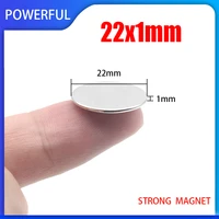5200pcs 22x1mm countersunk round ndfeb neodymium magnet powerful rare earth permanent magnets 22mm x 1mm