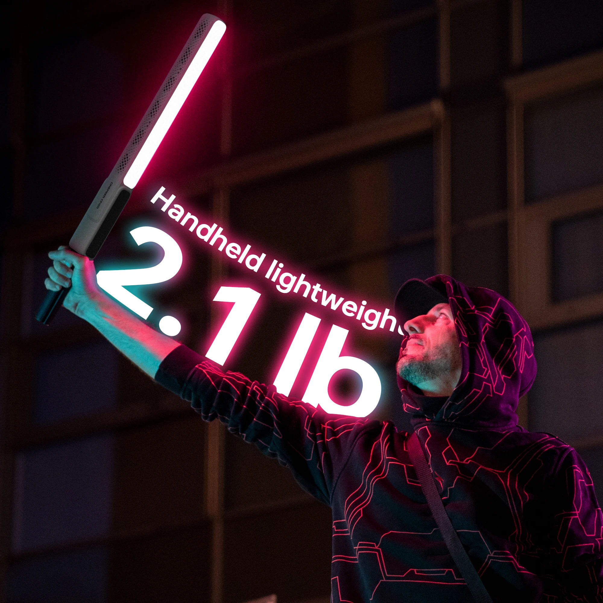 ZHIYUN CINEPEER CF100 100 Вт двухцветный RGB-подсветка представляет собой такого как прямая