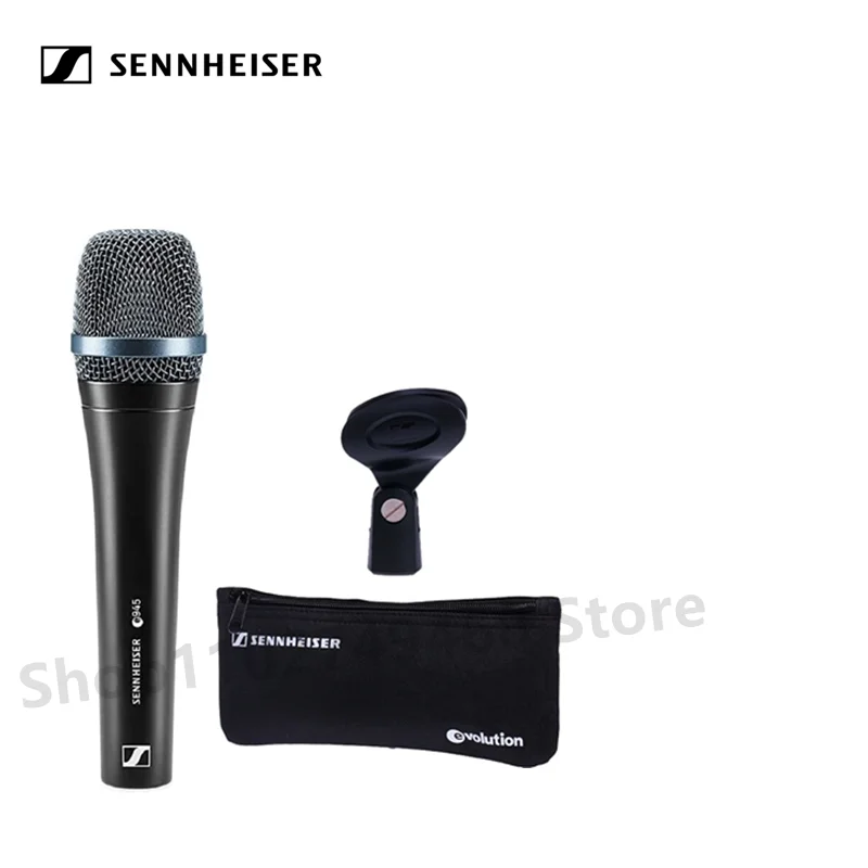 

Оригинальный микрофон Sennheiser E945, профессиональный проводной суперкардиоидный динамический ручной микрофон для выступлений, прямых трансляций, вокала, караоке, 100%