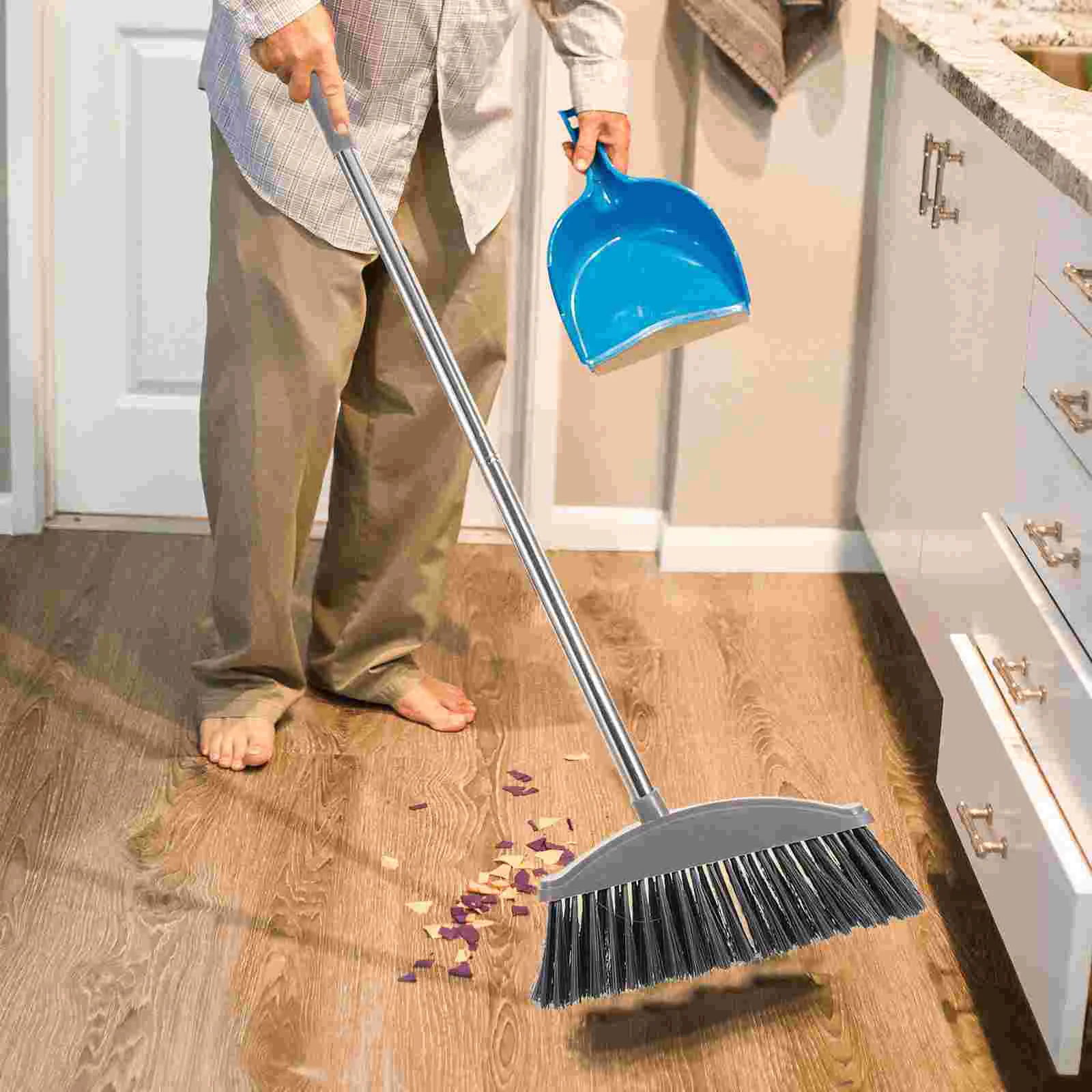 Мника из нержавеющей стали для уборки дома утолщенная гигиена (розовый одиночный