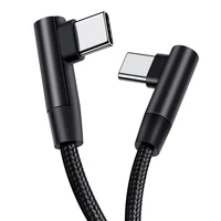 0 25m0 5m1m2m 90 degrees usb type c to usb c cable for samsung huawei xiaomi redmi macbook quick charger cord pd type c cable