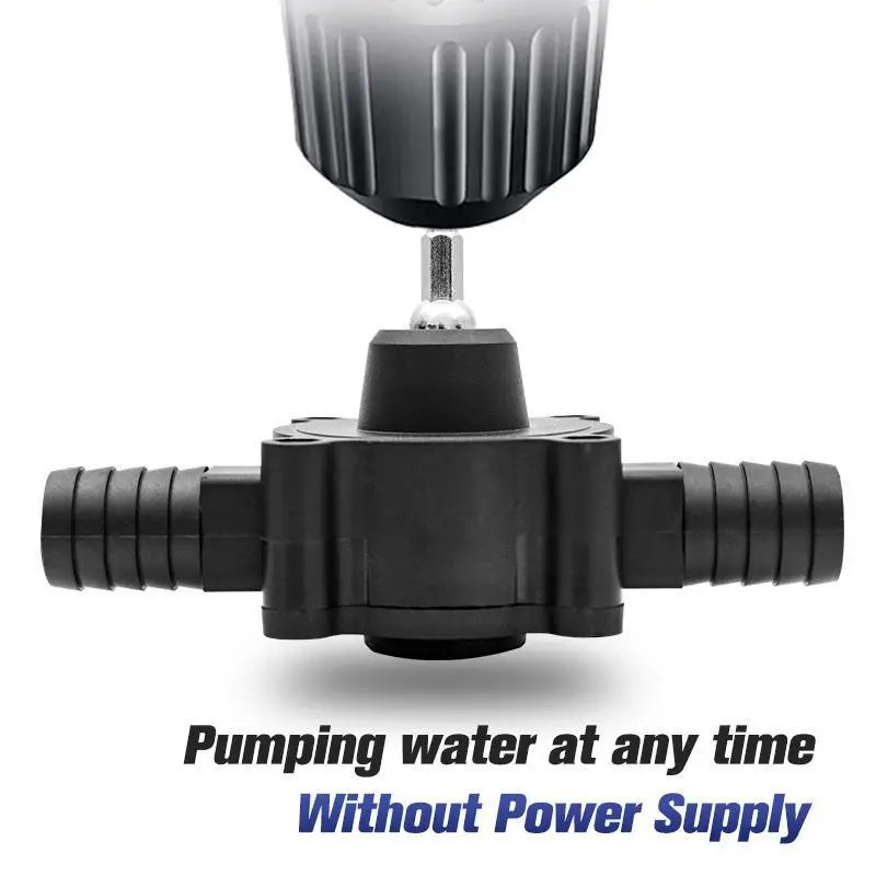 Портативный ручной насос для сверления самовсасывающий высокого давления