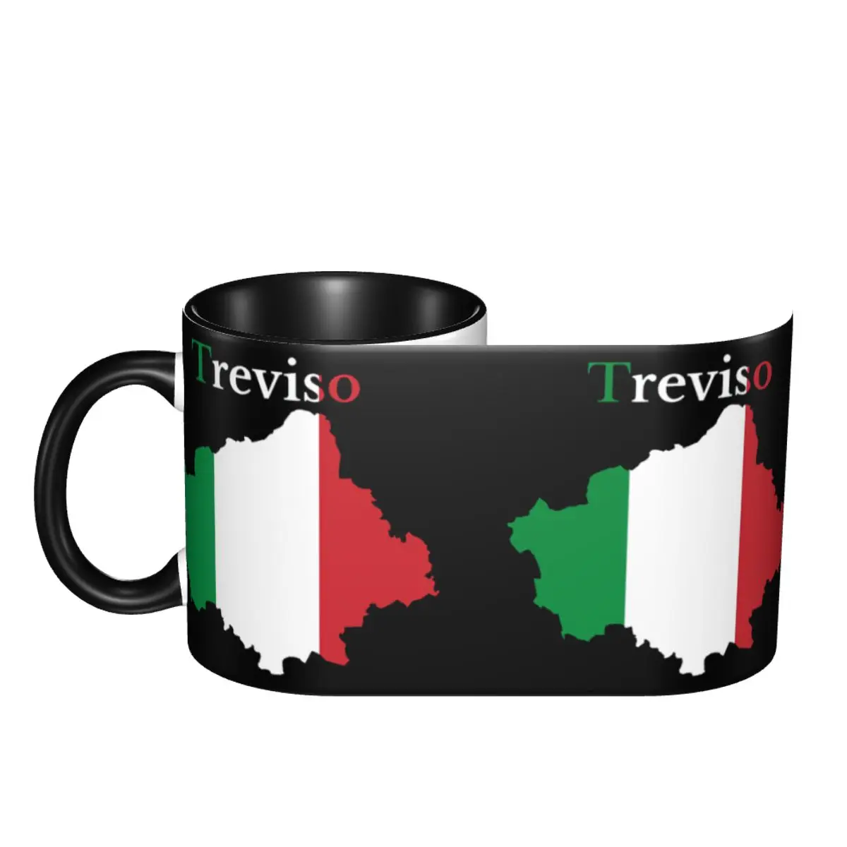 

Провинция Тревизо карта итальянская провинция стандартные чашки кружки горячая Распродажа R282 чашки для кофе