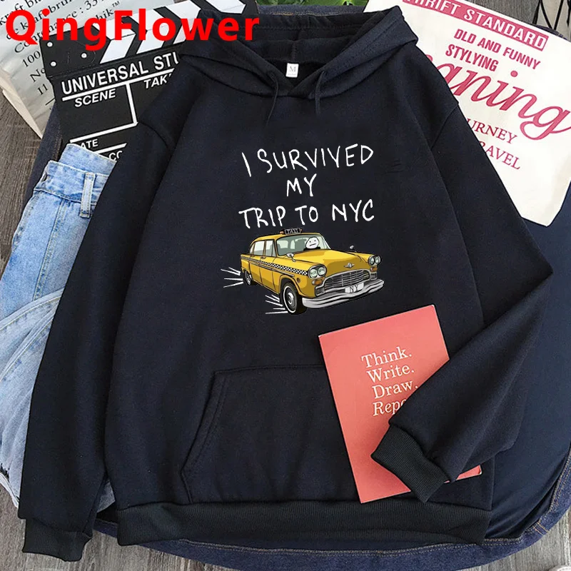 

Tom Holland Same Style i Survived My Trip to Nyc hoodies male grunge anime harajuku men hoody grunge