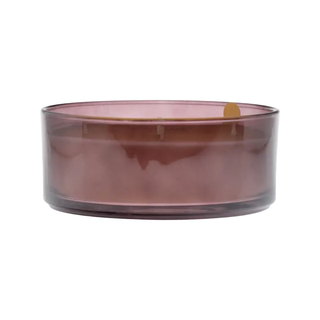 

Smoked Cedar & Snow Scented 5-Wick Gray Dish Candle 31oz