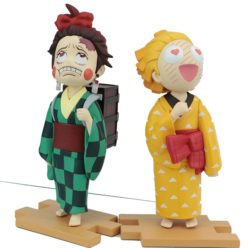 

Экшн-фигурка Tanjiro Kimetsu No Yaiba, игрушка из ПВХ, 13 см