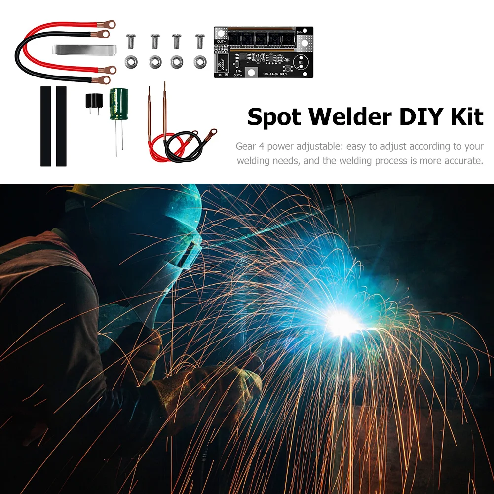 

Портативный сварочный аппарат «сделай сам» в сборе, контроллер, сварочное оборудование, паяльная ручка, термоусадочная трубка, 4-ступенчата...