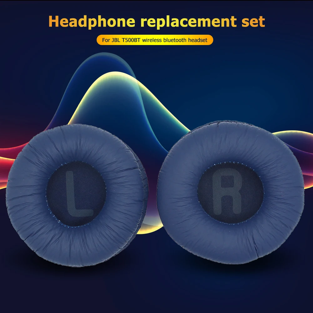 Амбушюры для JBL Tune 500BT 600BTNC протеиновая кожа поролоновые накладки на наушники