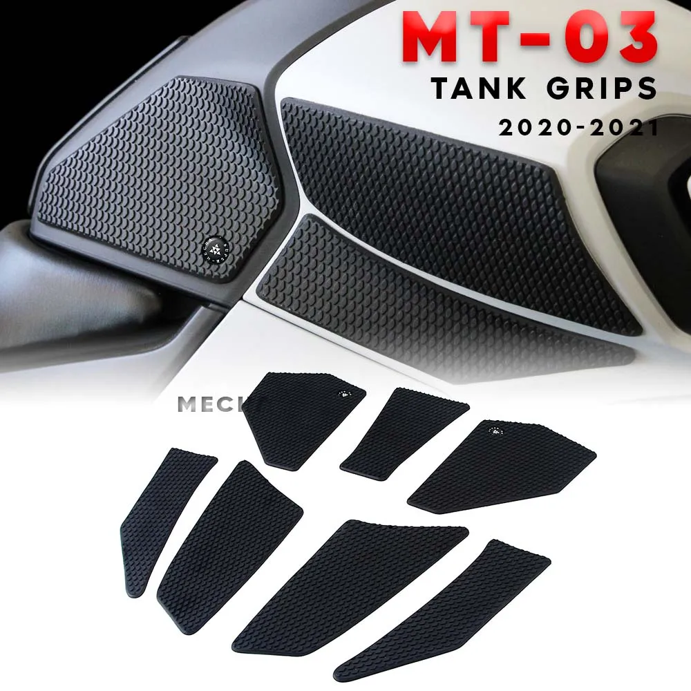 Змеиная кожа накладки для бака ручки Yamaha MT03 MT-03 MT25 2020 MT 03 25 защитные наклейки на