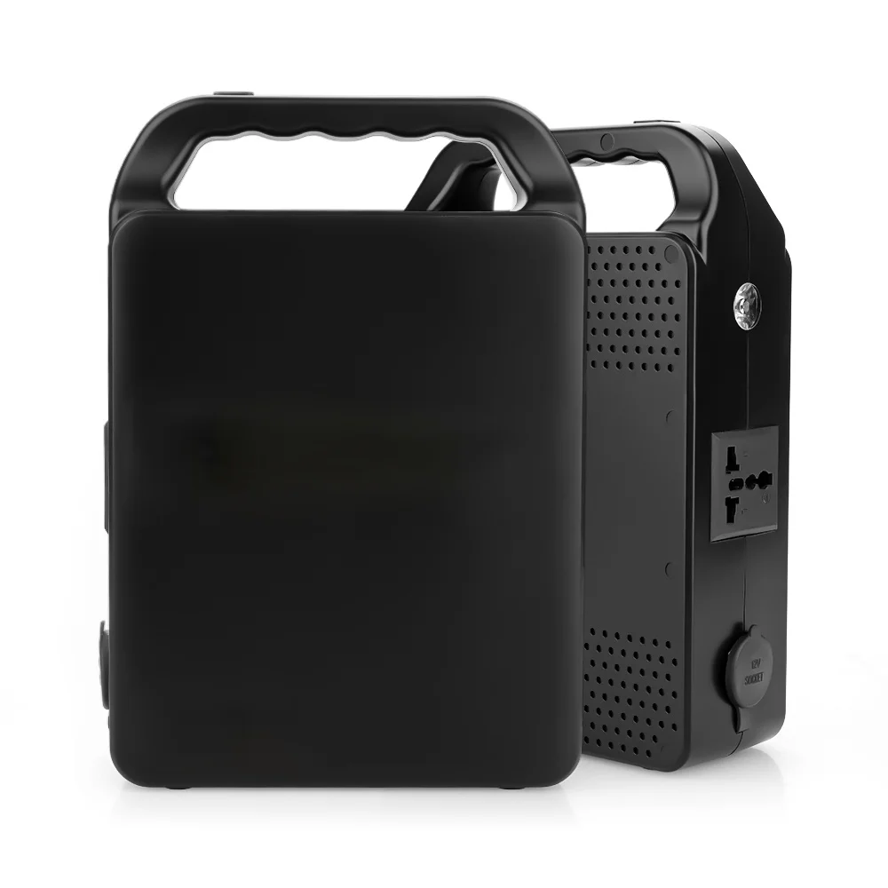 

Power Station Portable 150W AC Power Bank Portable Solar Charging Station Off Grid Mini Solar Generator Camping