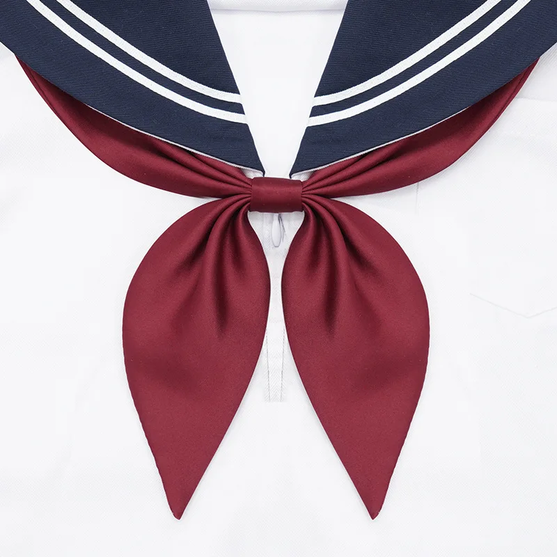 Japanese Anime Tie Sailor Collar Women Bow Tie JK Schoolgirl Cosplay Costume Accessories Sexy Sailor Uniform Collar Neck Ties AliExpress