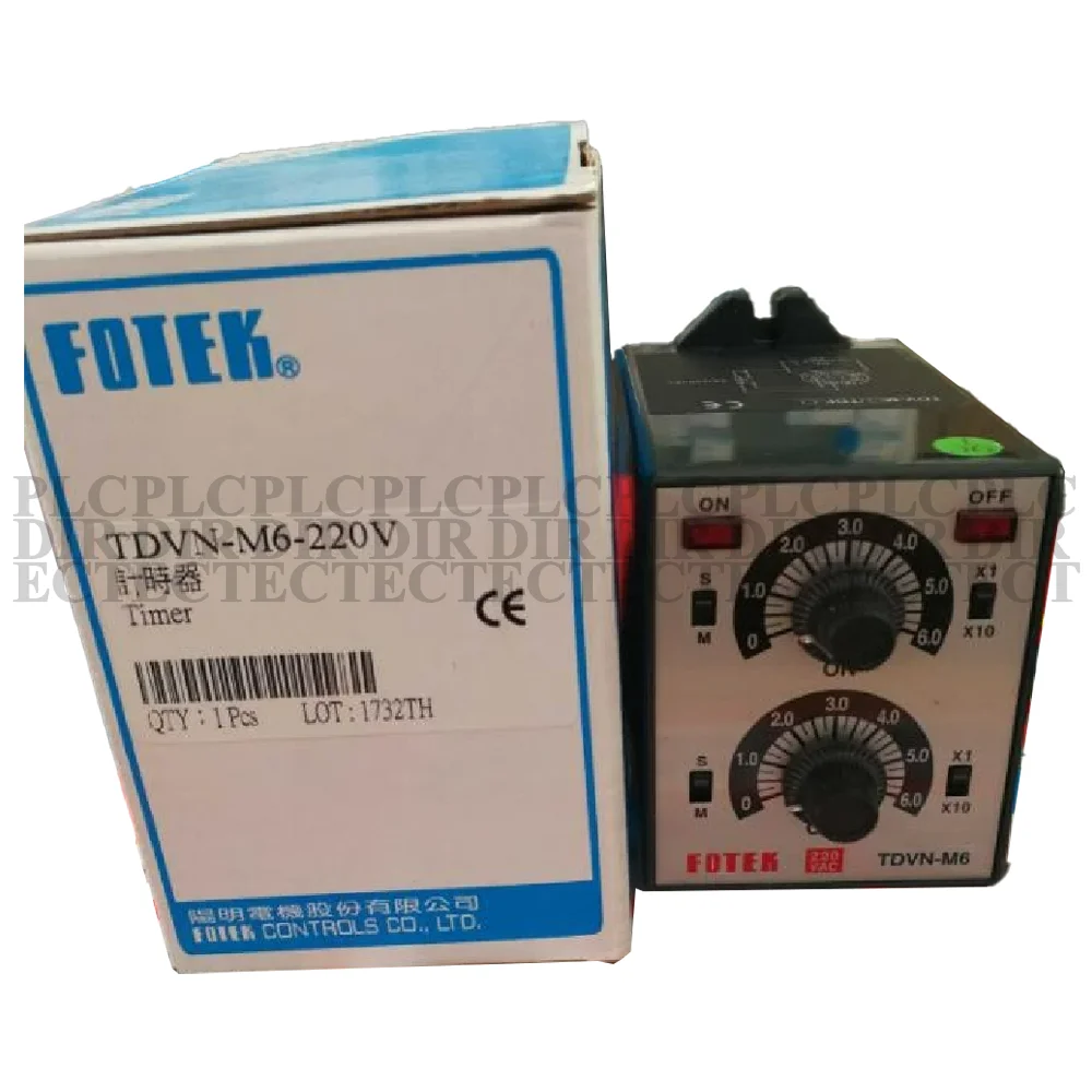

Новое реле времени Fotek TDVN-M6-220V