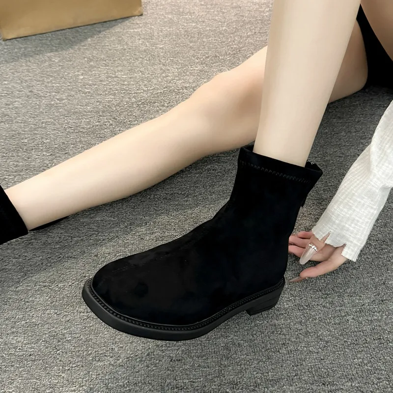 Ботинки женские новинка 2024 роскошные дизайнерские ботинки Челси осенние модные