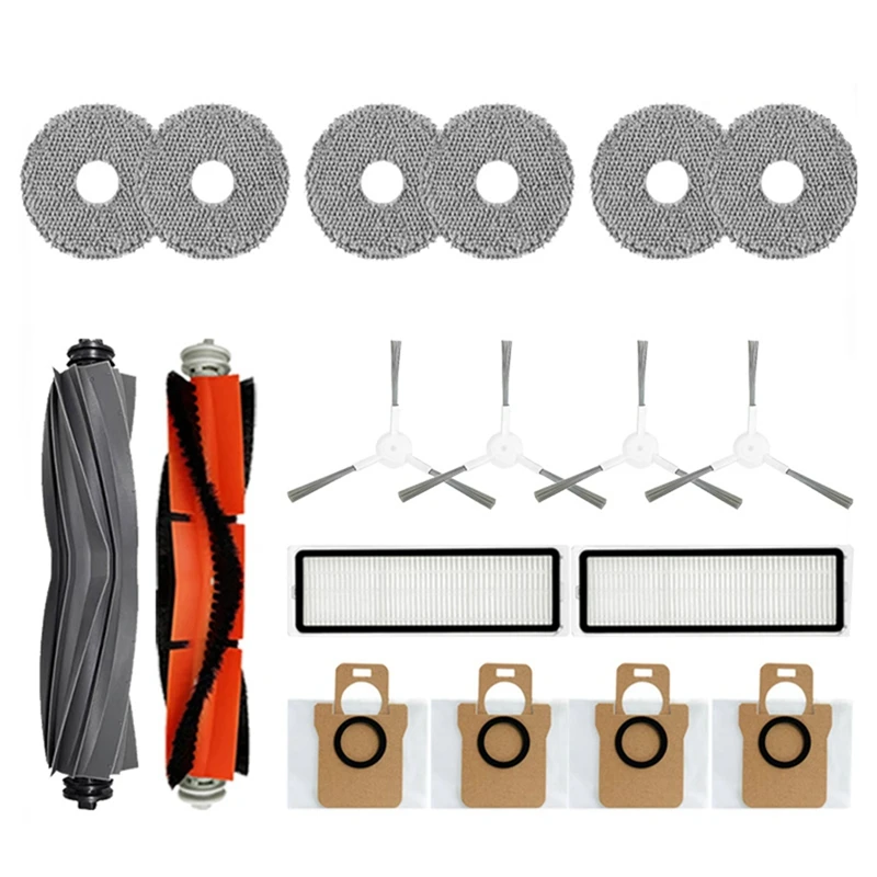 

For Dreame L10S Ultra / S10 Pro Replacement Accessories XIAOMI Mijia Omni 1S B101CN Robot X10+ Robot Vacuum Brush Filter Mop