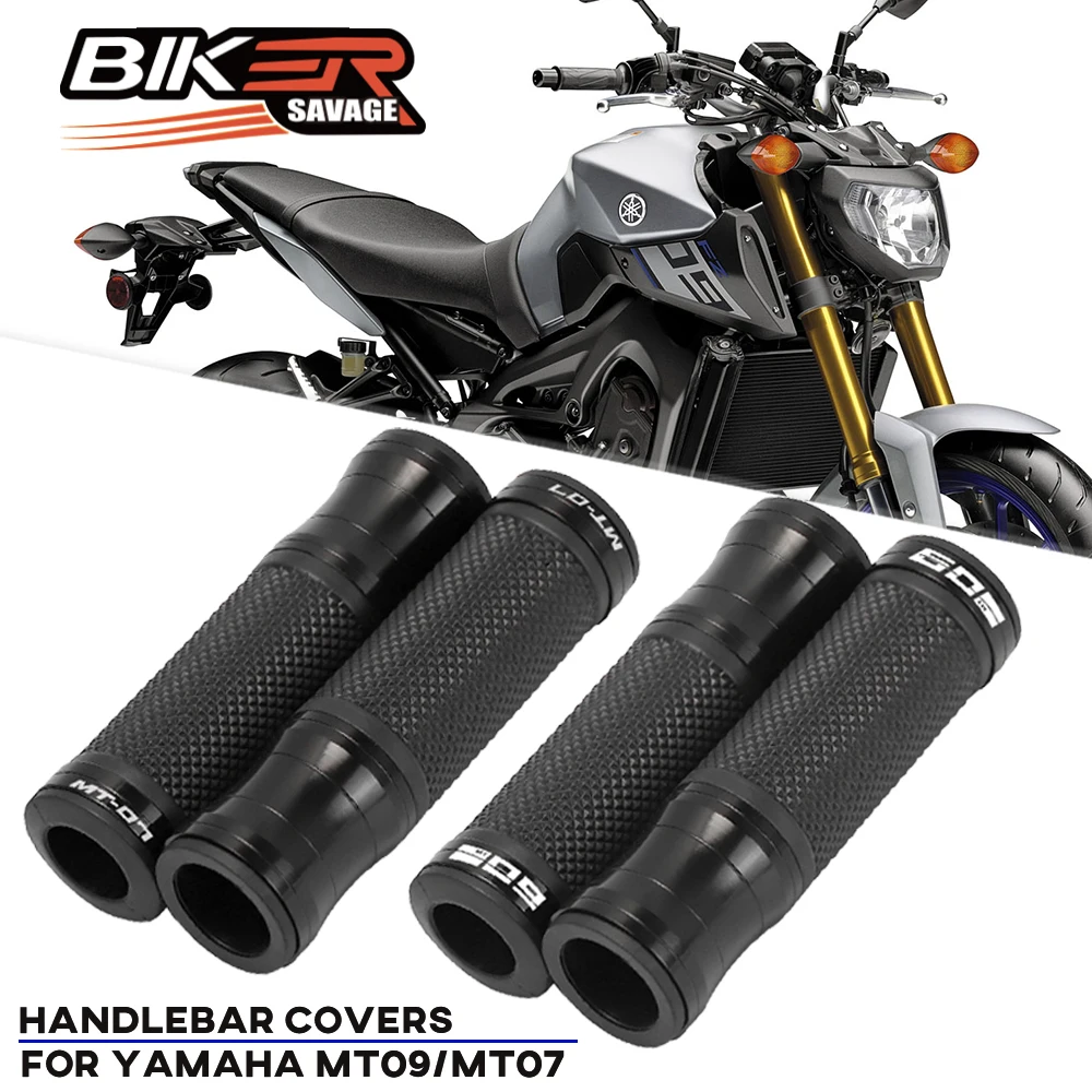 

Handlebar Covers Grip For YAMAHA MT07 MT09 Tracer 900/GT MT 07 09 2014-2023 Motorcycle Accessories Non-slip Throttle Handle Bar