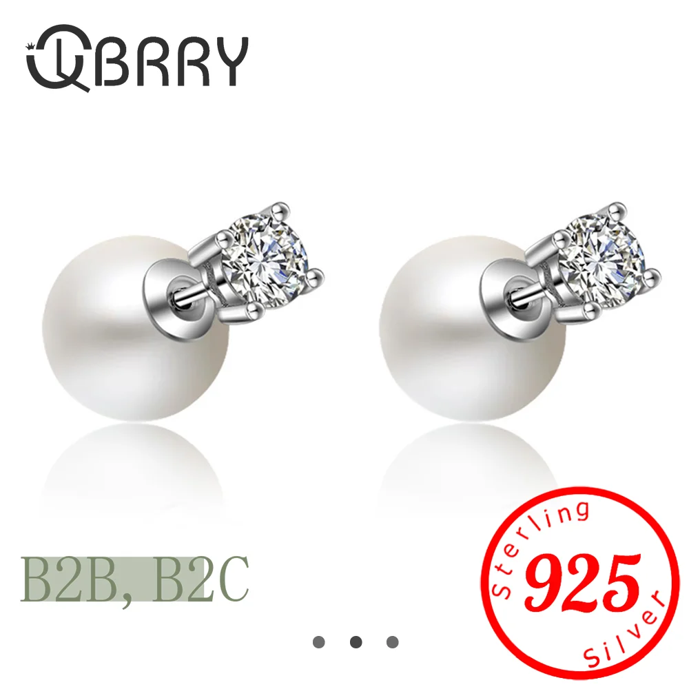 2025 новые серьги-гвоздики для женщин стерлинговое серебро 925 пробы модные