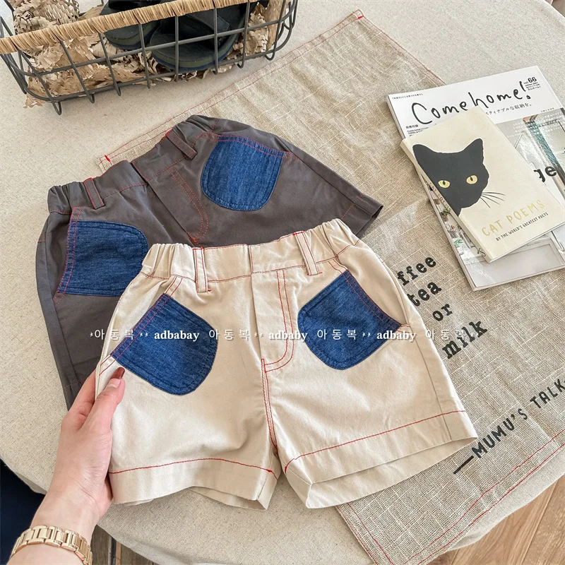 

2023 Summer New Winter Girl Boy Shorts Baby Fashion Cotton Clothes Kids Casual Shorts Children's Pants Cute Toddler Clothing