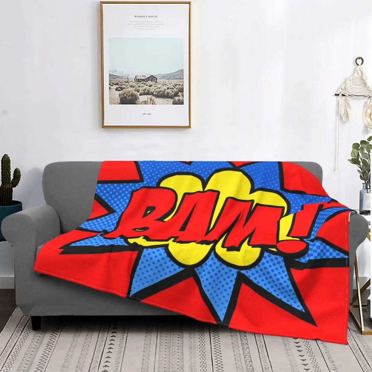 

Bam-manta a cuadros para cama, Sudadera con capucha, manta ponderada para playa