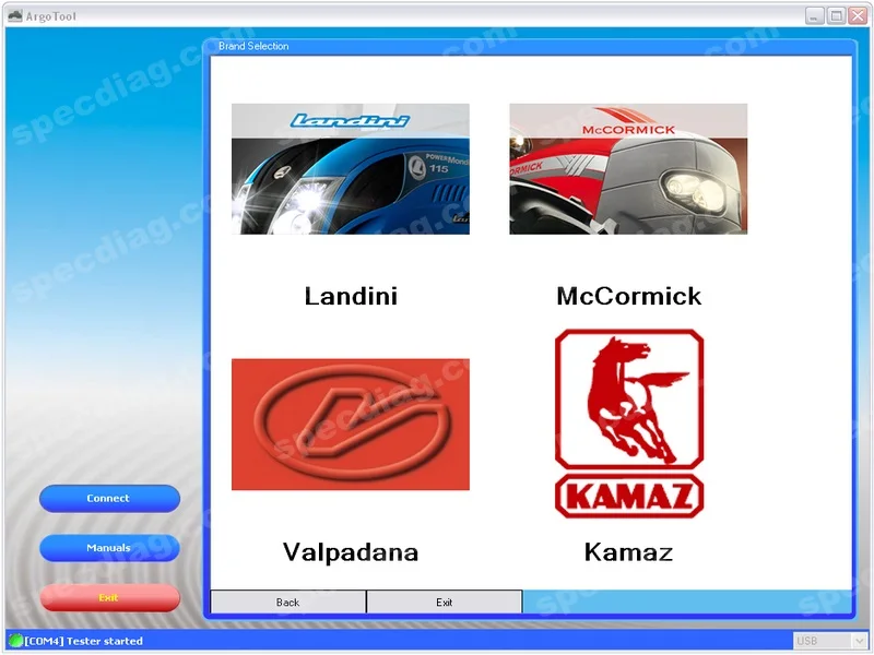 Фото Argo Tool 3.3.0.2 диагностическое программное обеспечение для Landini McCormik Valpadana №1
