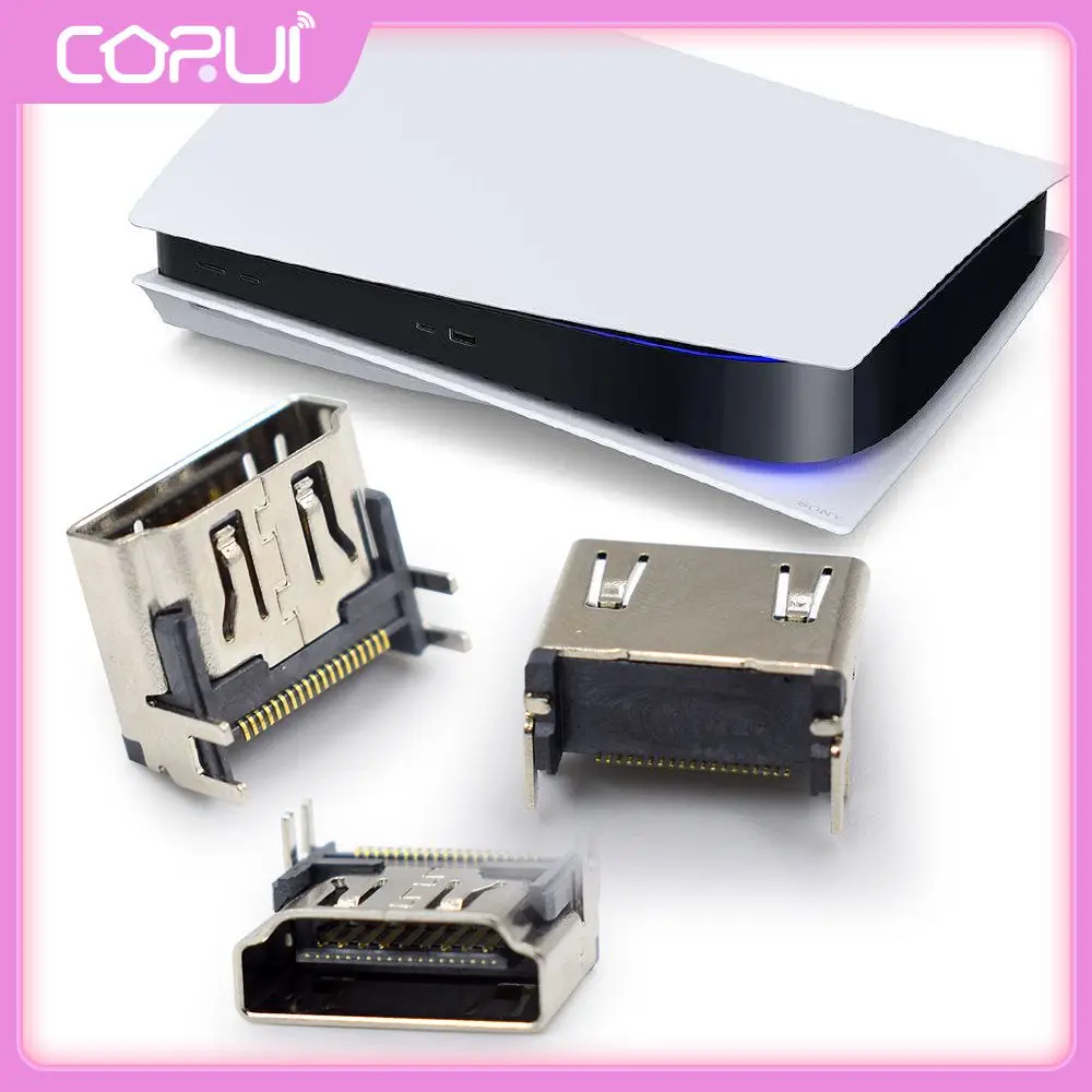 

HD interface for PS5 HDMI-compatible Port Socket Interface for Sony Play Station 5 Connector