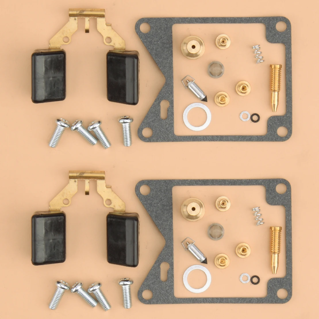 

2 Sets Motorcycle Carburetor Repair Carb Rebuild Kit Accessories Fit For Yamaha Virago XV920 1981 1982 1983