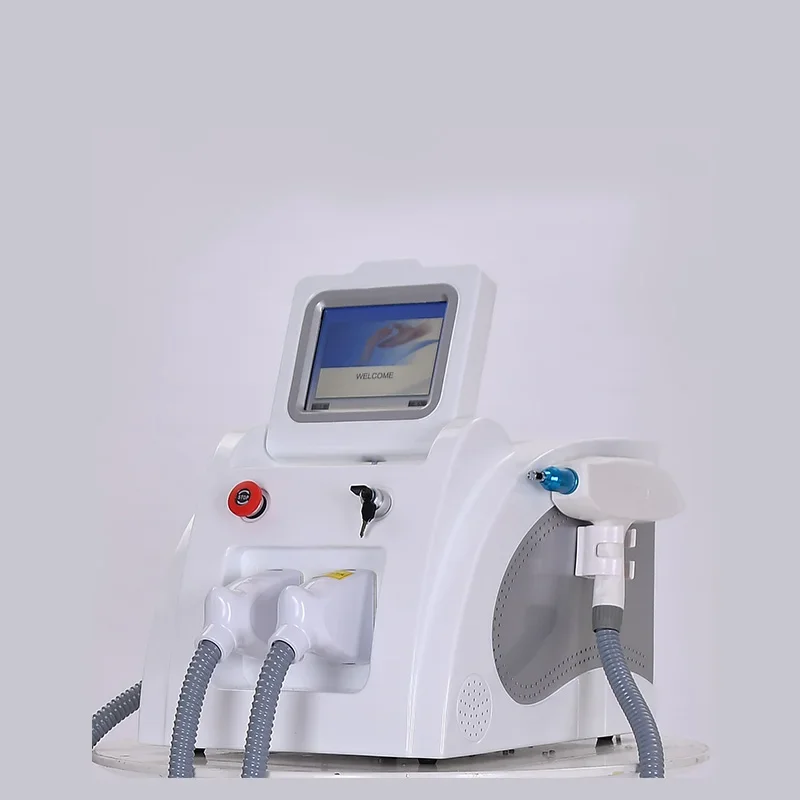 Latest 2in1 Picosecond Tattoo Pigment Removal OPT Laser Pico Hair and Machine Nd Yag Q Switch