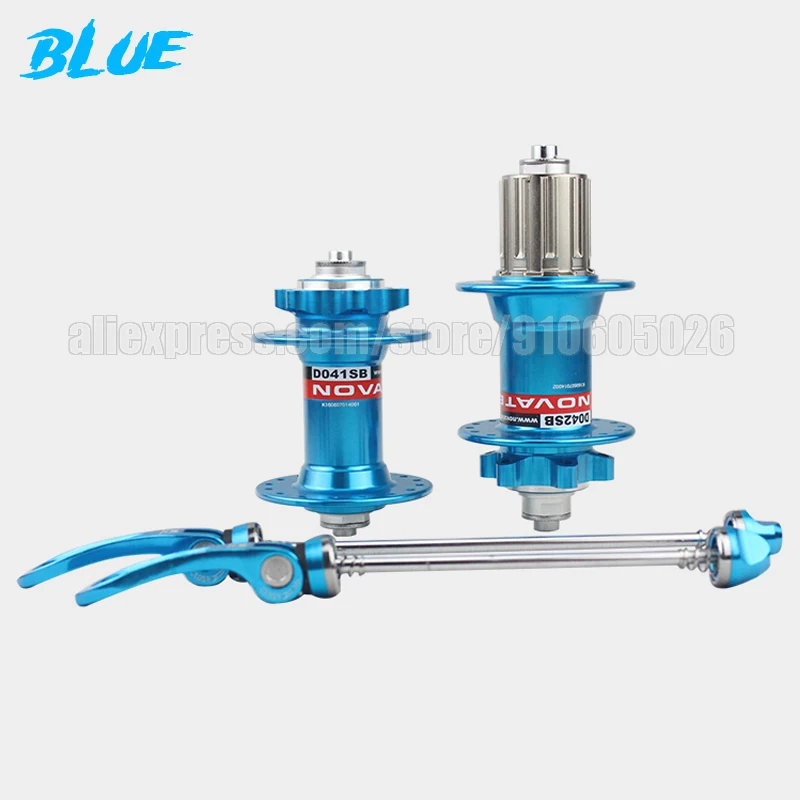 Ступица велосипедная Novatec D041SB D042SB 9*100 мм/10*135 мм