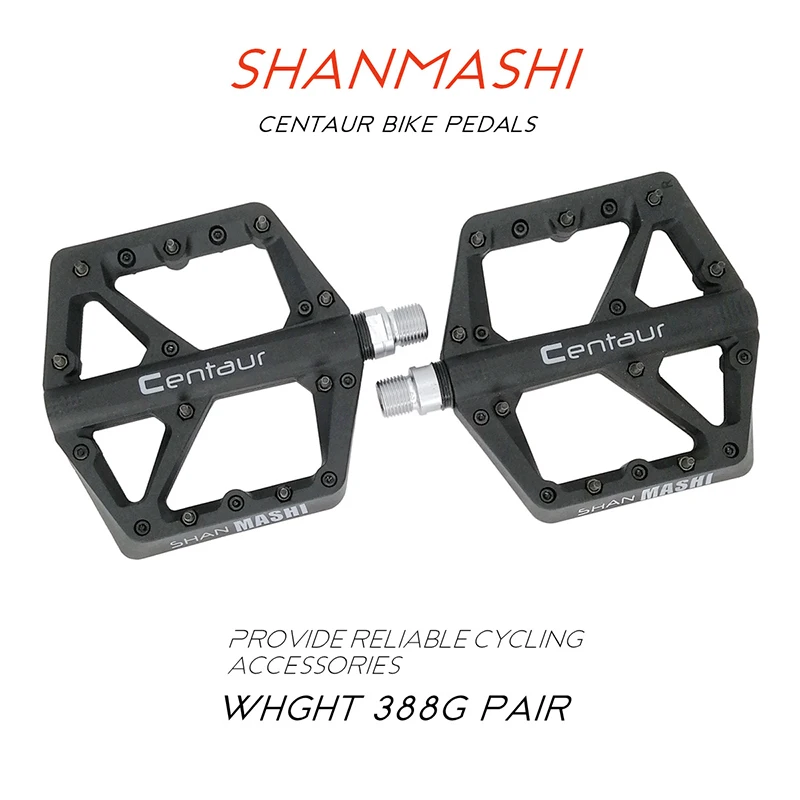 

SMS Mountain Bike Bicycle Bearing Pedals Ordinary Mountain Bikes Bearings Pedals Comfortable Grip Large Pedals