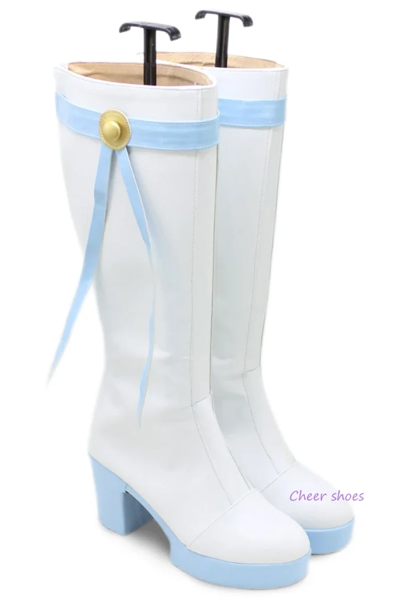 Rice Shower Cosplay Shoes Comic Halloween Mamusume Pretty Derby Costume Prop Women Boots Cos