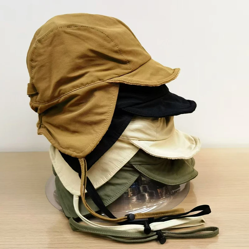 Ветрозащитные шапки для защиты ушей верховой езды мужчин и женщин японская