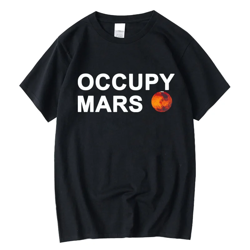 

Fun Planet Space Design Print Loose Size Men's and Women's Top