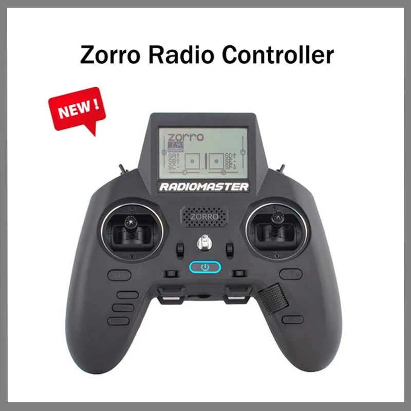 Новый Радиоконтроллер RadioMaster Zorro CC2500 jp4 в 1 многопротокольные ELRS TX высокочастотные конфигурации Mode2 для дрона RC FPV