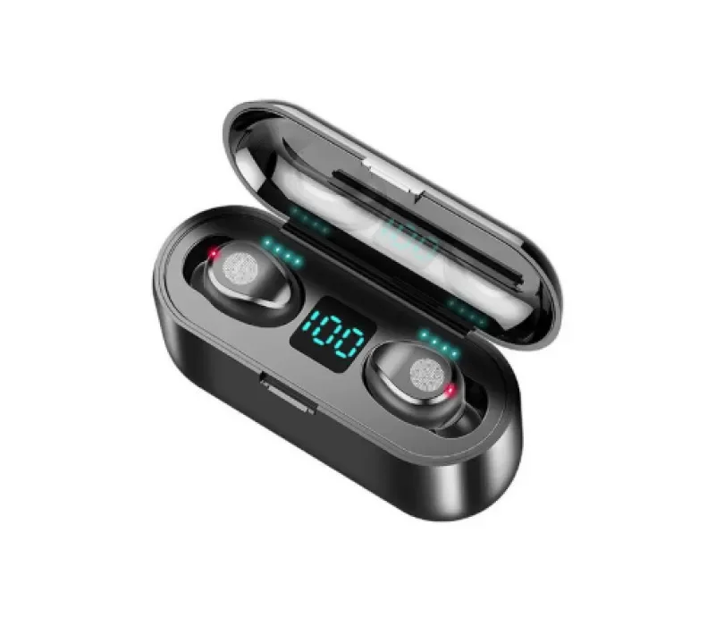

Беспроводные Bluetooth 5,0 наушники с микрофоном с кейсом-повербанком