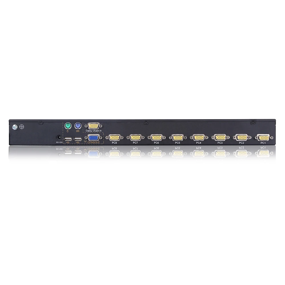 Kvm 8 портов usb. Kvm в стойку. lереключатель электронный aten 8-port ps2-usb vga kvm 3witch (cs1308-at-g). kvm kinan. 8165 ddc2.