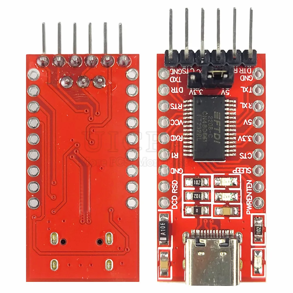 Преобразователь USB в TTL FT232RL преобразователь последовательный адаптер конвертер