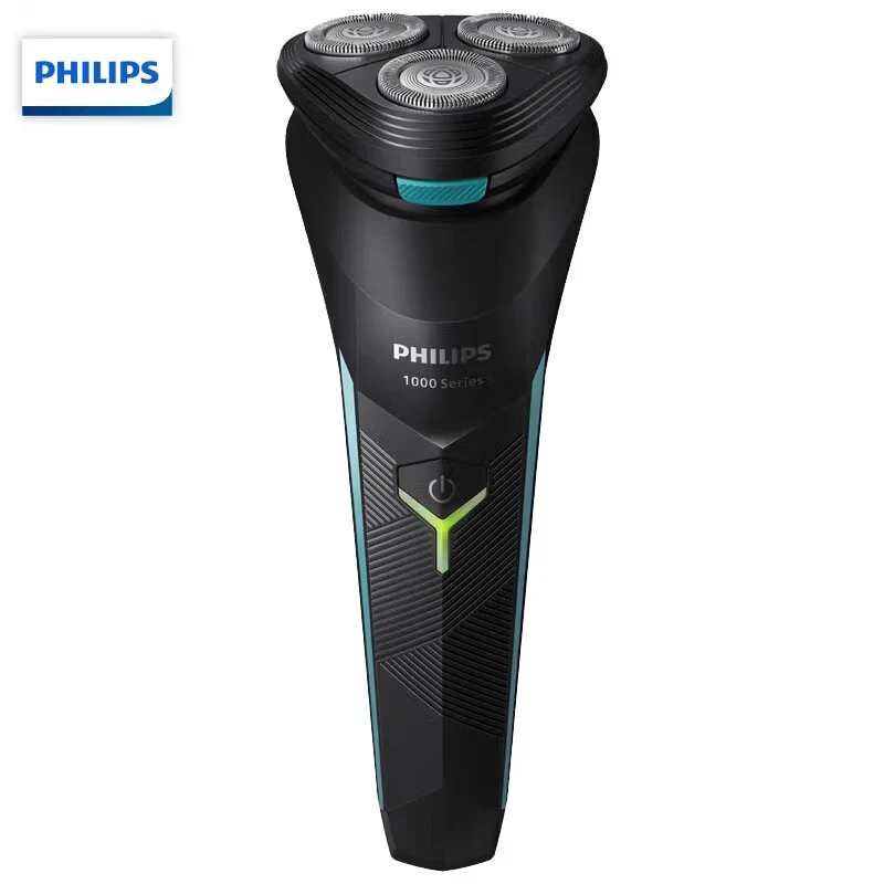 

Philips 1000 Series S1115 Electric Shaver 3 Flexible Floating Shaver Heads IPX7 Rechargeable USB Rotary Razor Face Hair Removel