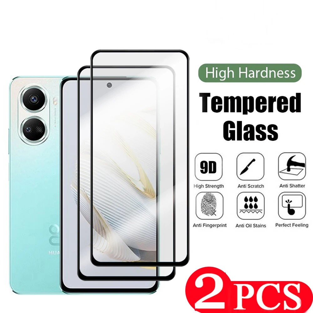 

2Pcs 9D phone screen protector For Huawei Nova 9 10 pro 11 Ultra 10Z 8 8i SE Youth 4G Tempered glass smartphone protective film