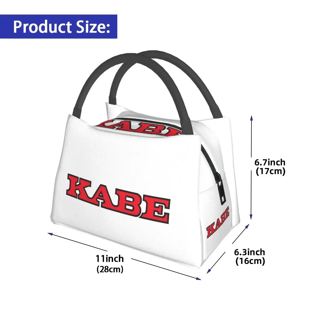 Контейнеры для обедов Kabe с изоляцией герметичная Сумка-тоут еды и пикника