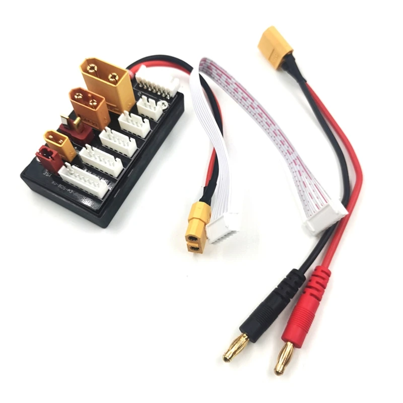 Плата зарядного устройства Lipo XT90 XT30 JST T-разъем зарядки с параллельным балансом XT60