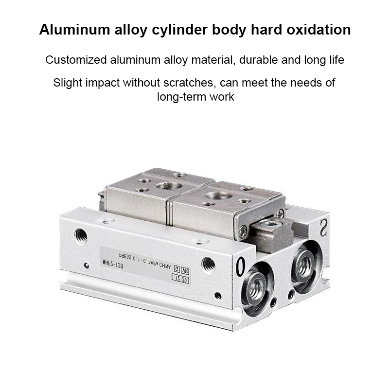 Низкопрофильный воздушный захват серии MHF2 2 пальца размер отверстия 8/12/16/20 мм ход