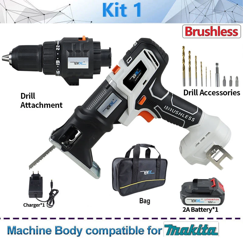 

Набор инструментов NEWONE совместимый с Makita 18В