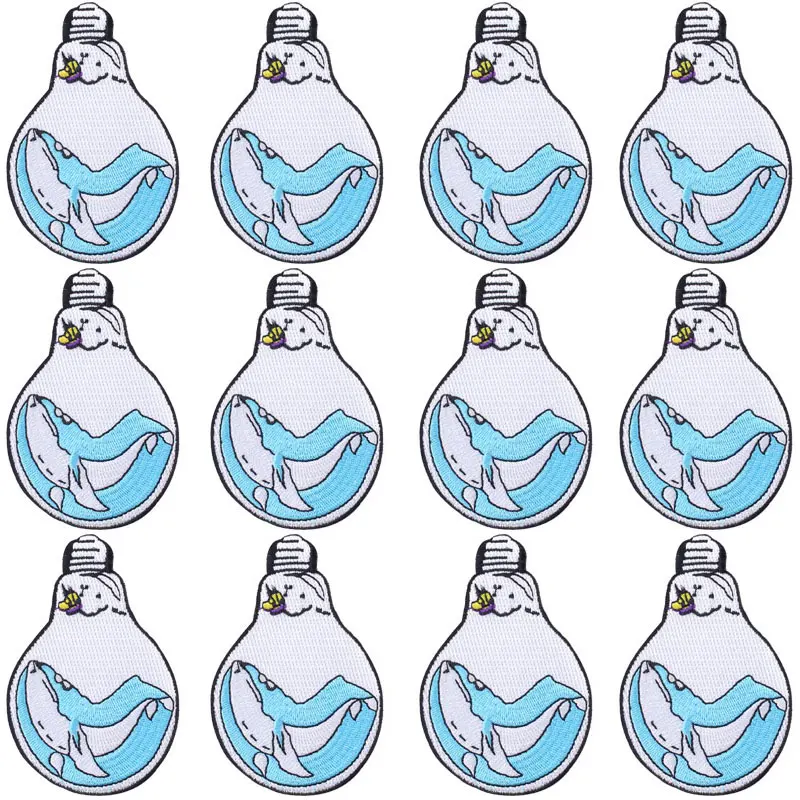 

10 pcs/lot Wholesale Embroidery Patch Iron On Patches For Clothing Thermoadhesive Patches On Clothes Decor Applique Sew Supplies