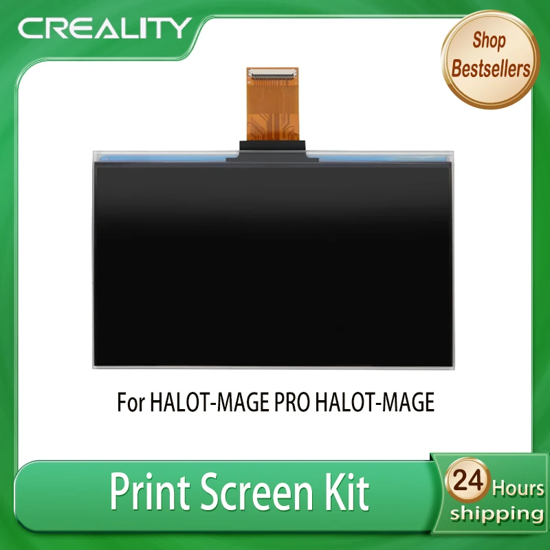 Фото Комплект черно-белого экрана для 3D-принтеров Creality HALOT-MAGE/MAGE Pro, 10.3 дюйма, разрешение 7680x4320, для серии HALOT №2