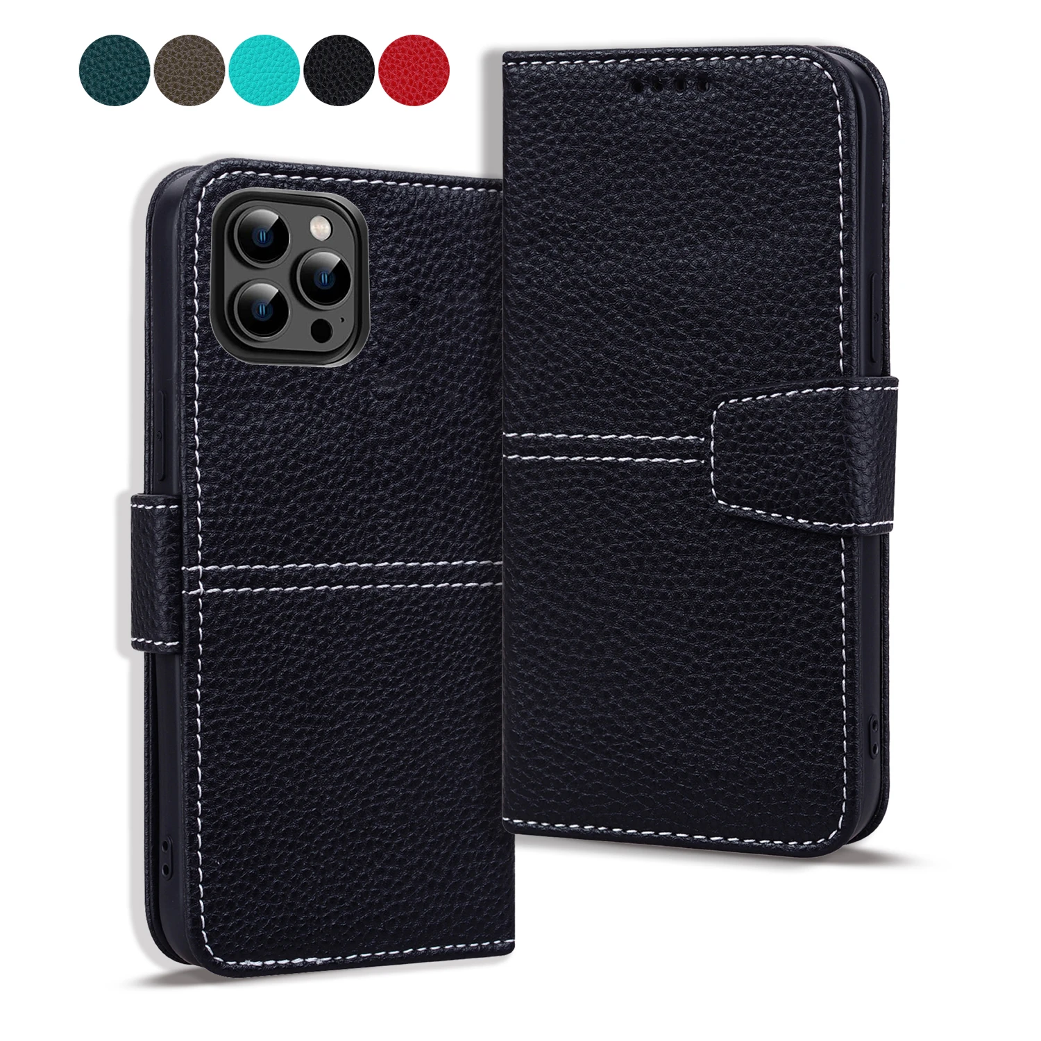 

Leather Case Protect Cover For Samsung Galaxy S8 S9 S10 S20 FE S21 Plus S22 Ultra A02S A03S A12 Stand Coque Flip Wallet Funda