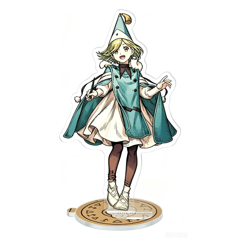 Фото Шляпа ведьмы ATELIER QIFREY OLRUGGIO 15CM акриловой брелок брелок тонгари буши NO ATELIER COCO AGOTT ANIME рисунок стол украшения №3