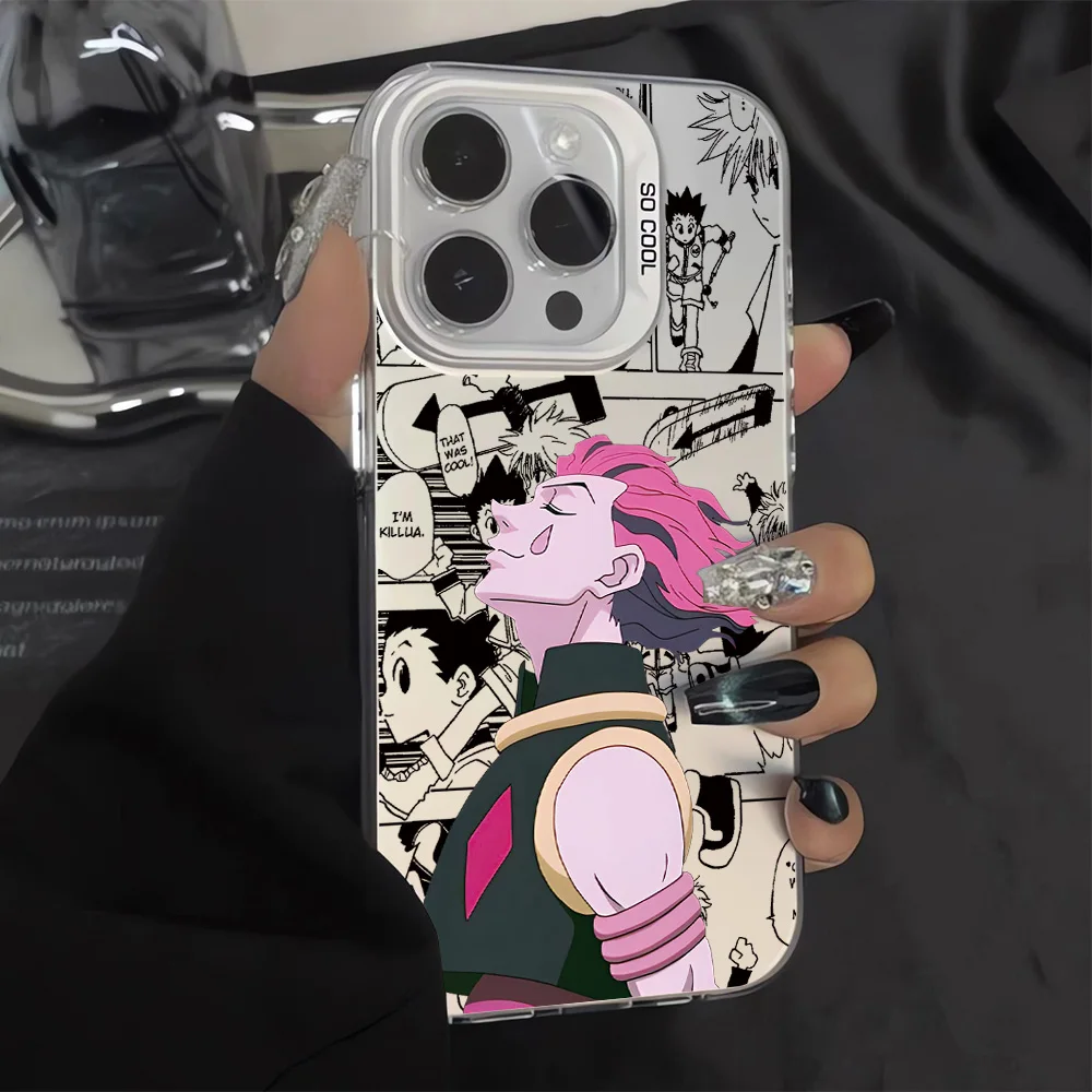 Фото Чехол для телефона Anime Killua Hunter X Hunter для Oppo Reno13 Reno12 Reno11 Reno10 Reno8 Reno7 Reno6 Z F T Pro Plus 4G 5G Matte Cover №4