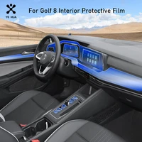 for vw volkswagen golf 8 mk8 tpu interior protective film tpu stickers on car accessories interior parts automobiles