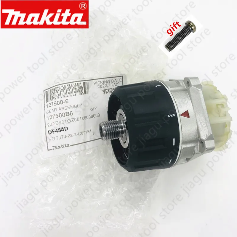 

Подлинная коробка передач 127500-6 для Makita DDF484 DDF484Z DF484D 123737-3